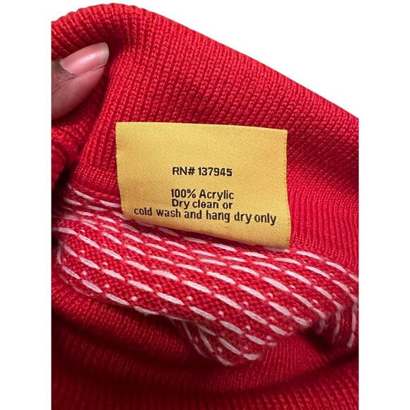 Tipsy Elves Cowl Neck Christmas Sweater Dress Fair Isle Reindeer Snowflakes XS - Picture 11 of 11